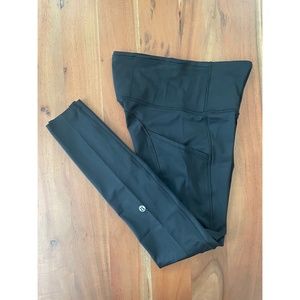 Lululemon Fast and Free 25in Tights Black 2